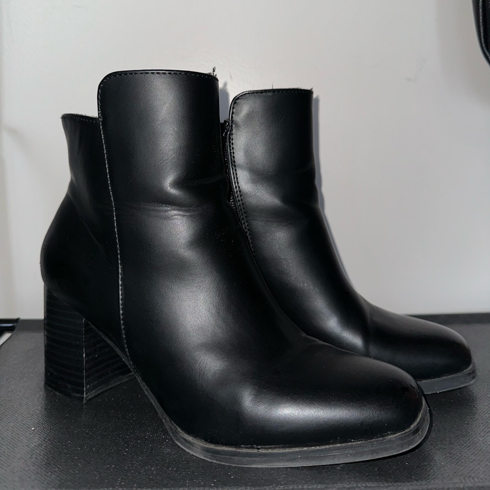 Black booties